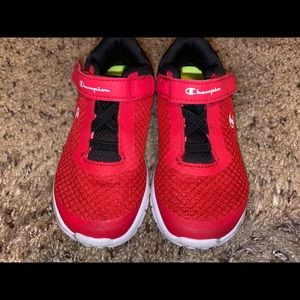 Red champions for boys